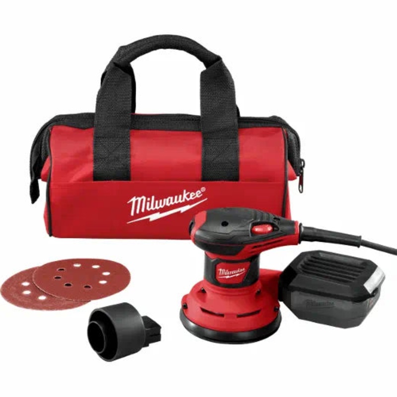 MILWAUKEE 5" Random Orbit Palm Sander