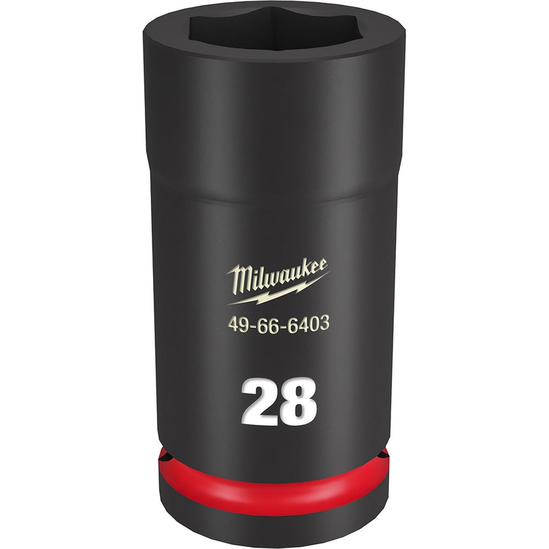 MILWAUKEE SHOCKWAVE Impact Duty 3/4" Drive 28MM Deep 6 Point Socket