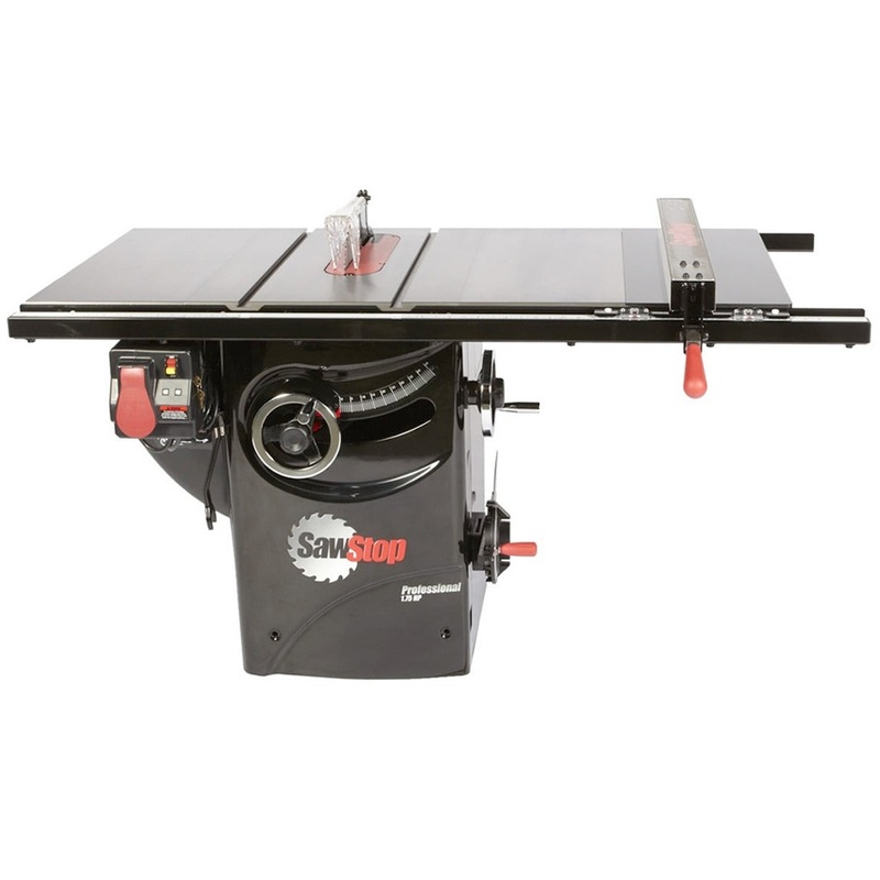 SAWSTOP Professional Cabinet Saw PCS 1.75HP 120V 60Hz 30" Premium Fence System