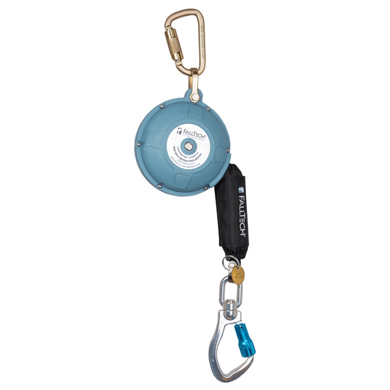 FALLTECH 20' Contractor Web Class 1 SRL w/ Swivel Aluminum Carabiner