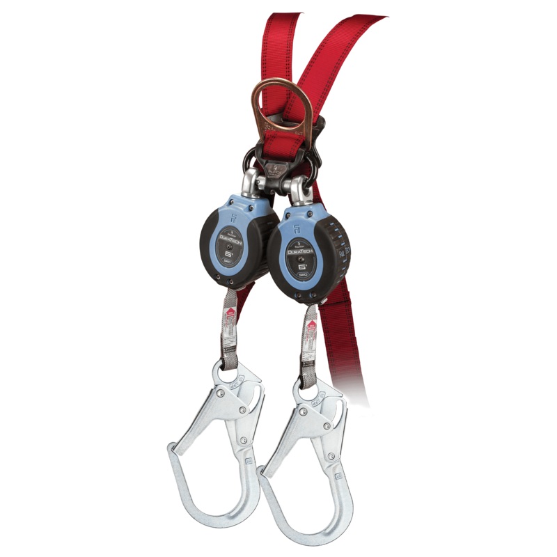 FALLTECH 6' DURATECH Personal SRL w/ Steel Rebar Hooks