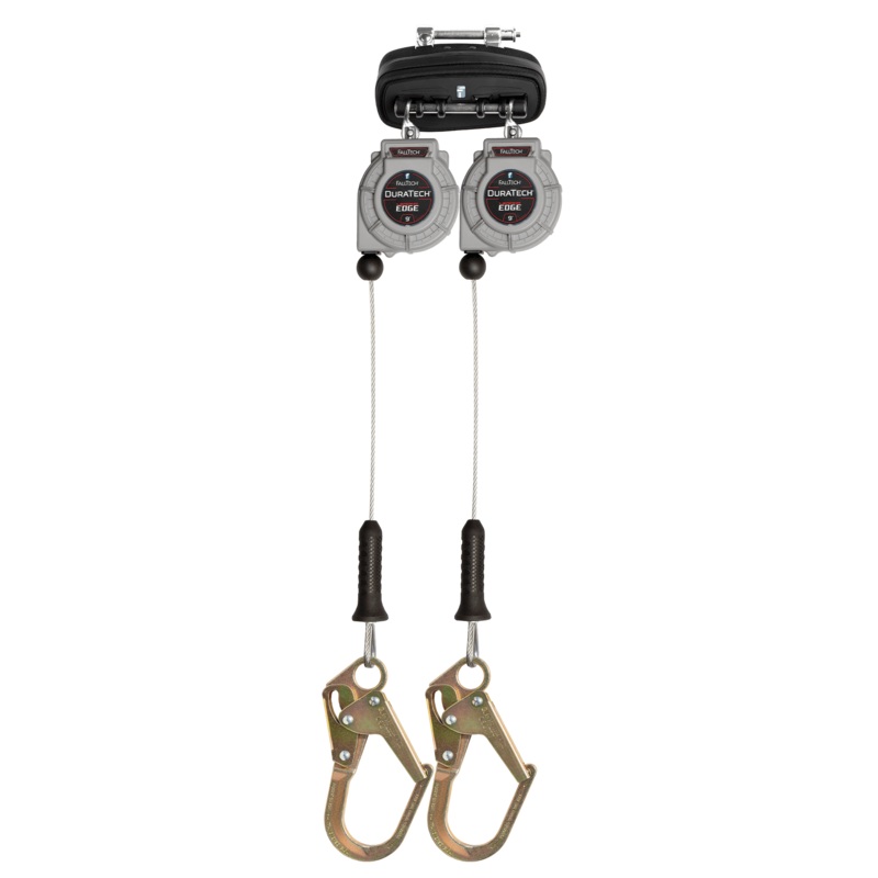 FALLTECH 9' DURATECH Leading Edge Personal SRL w/ Steel Mini Rebar Hooks