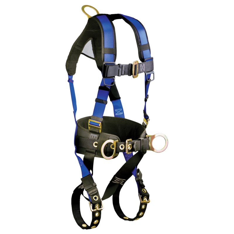 FALLTECH Contractor Plus 3D Construction Belted Full Body Harness
