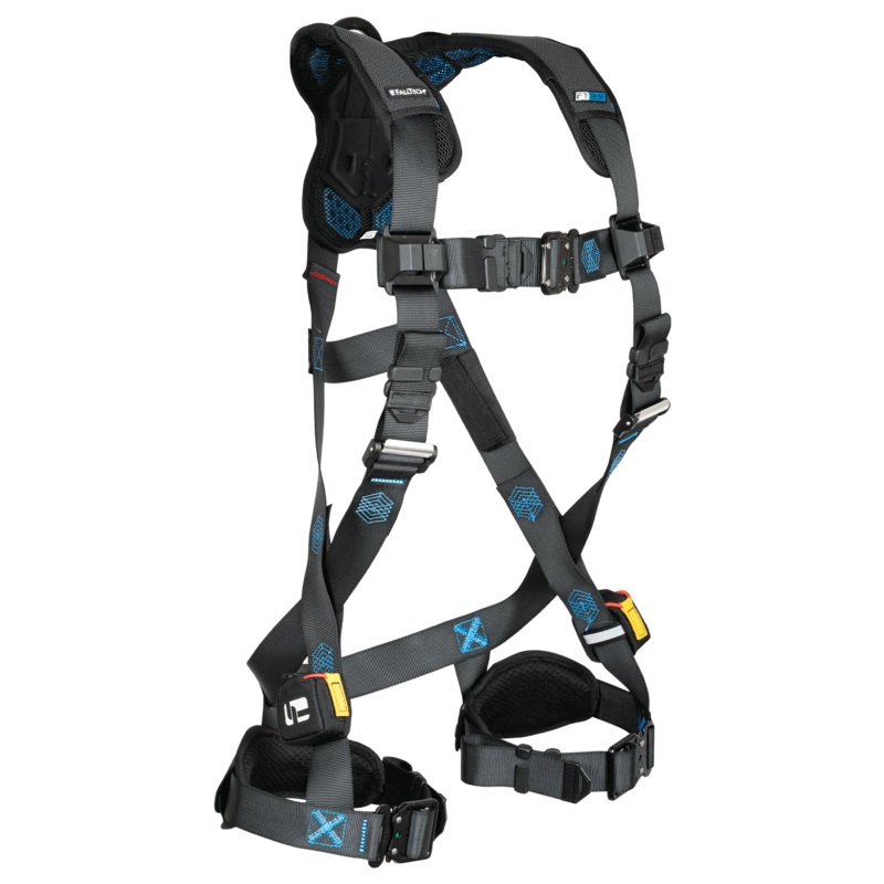 FALLTECH FT-ONE 1D Standard Non-Belted Full Body Harness, Quick Connect Adjustments