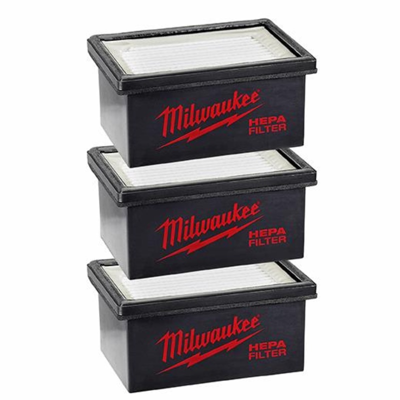 MILWAUKEE HAMMERVAC Filter (3 PACK)