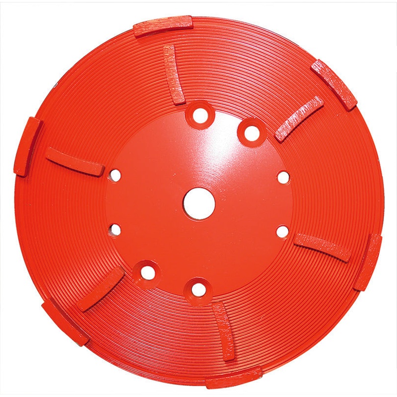 10" Heavy Duty Orange Grinding Heads