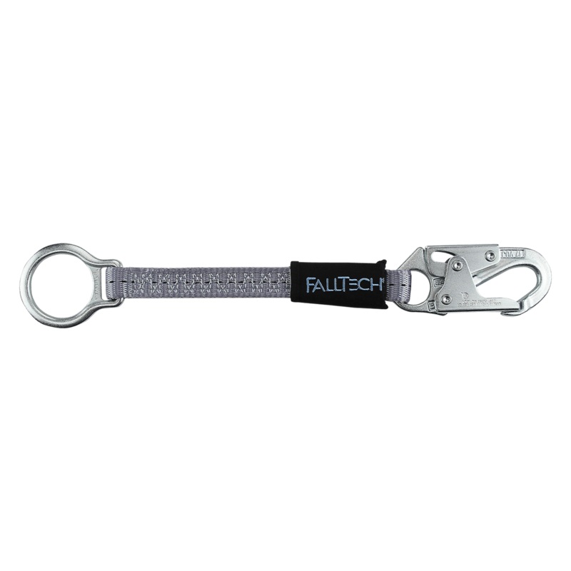 FALLTECH 18" Dorsal D-Ring Extender w/ Steel Snap Hook