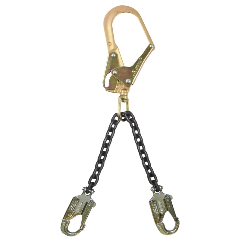 FALLTECH 23" Premium Rebar Positioning Assembly w/ Chain & Steel Swivel Rebar Hook