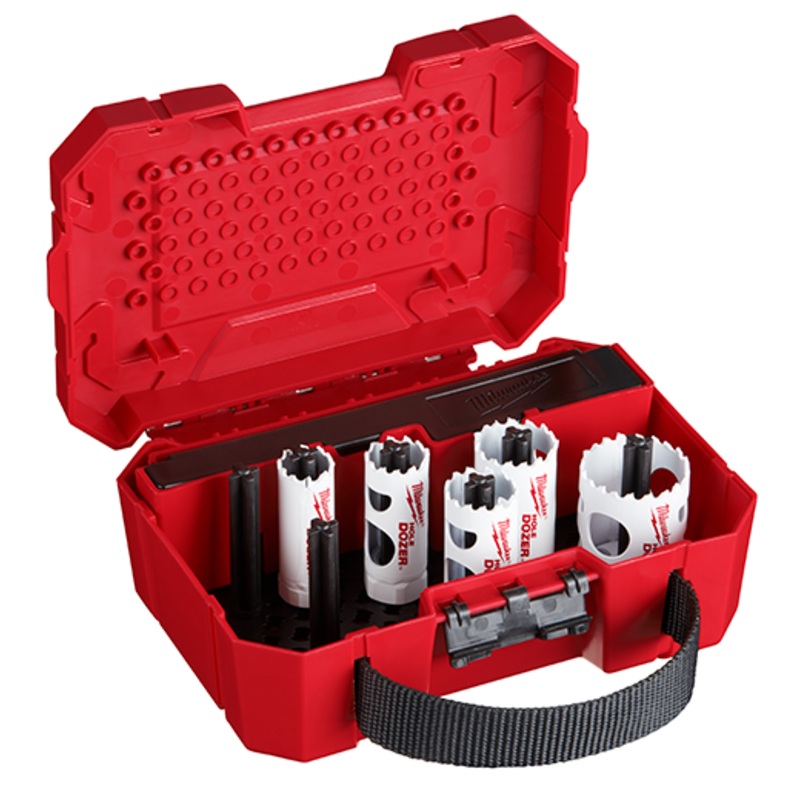 MILWAUKEE 9 PC. HOLE DOZER General Purpose Hole Saw Kit