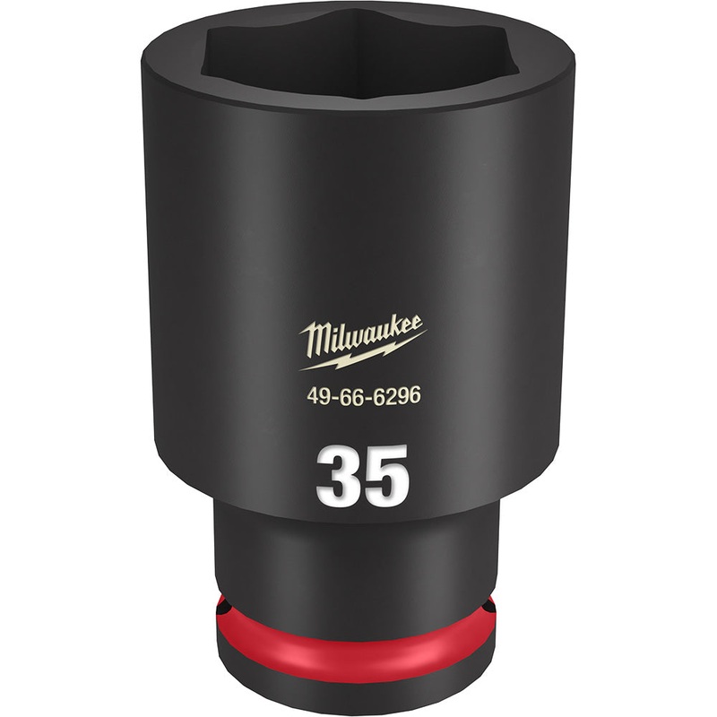MILWAUKEE SHOCKWAVE Impact Duty 1/2" Drive 35MM Deep 6 Point Socket