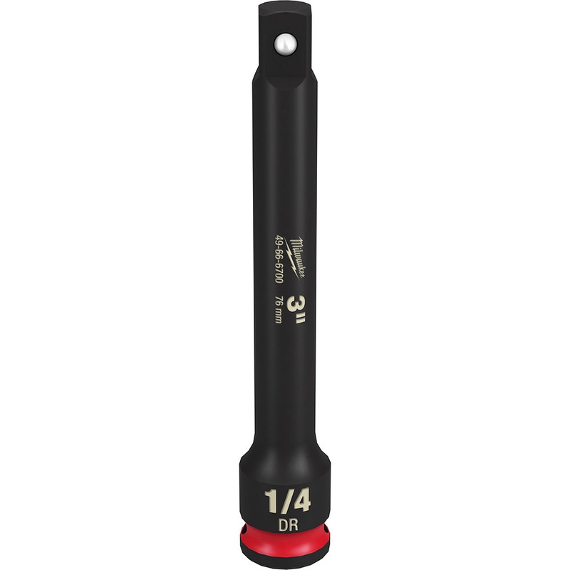MILWAUKEE SHOCKWAVE Impact Duty 1/4" Drive 3 INCH Extension