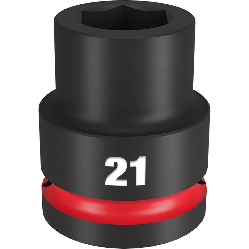 MILWAUKEE SHOCKWAVE Impact Duty 3/4" Drive 21MM Standard 6 Point Socket