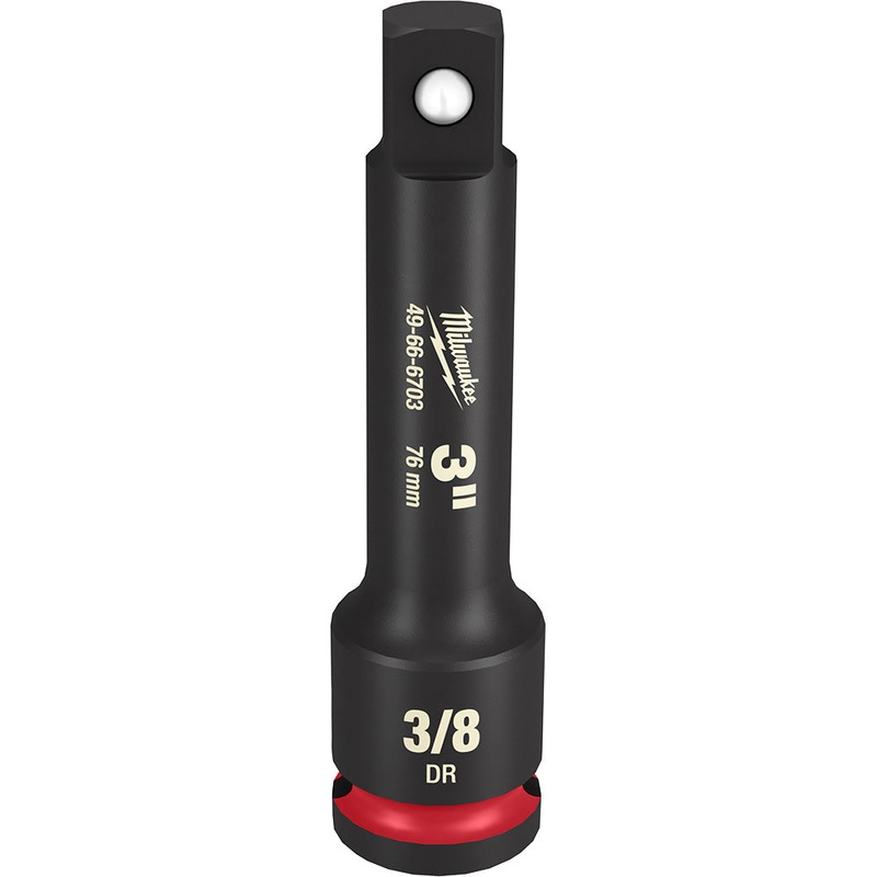 MILWAUKEE SHOCKWAVE Impact Duty 3/8" Drive 3 INCH Extension
