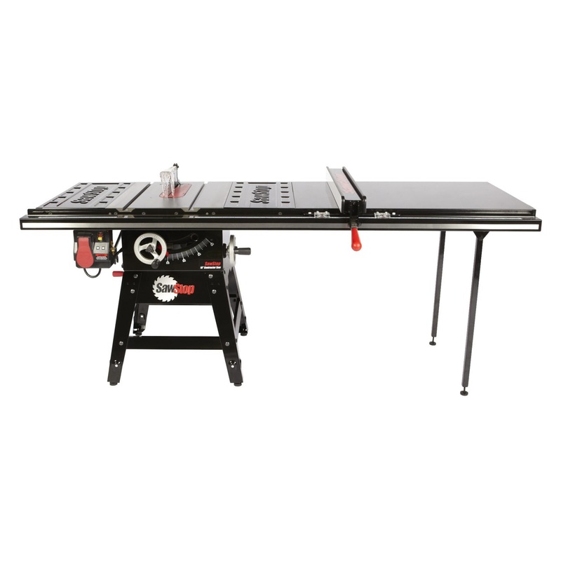 SAWSTOP Contractor Saw CNS 1.75HP 120V 60Hz 52" Professional T-Glide Fence System