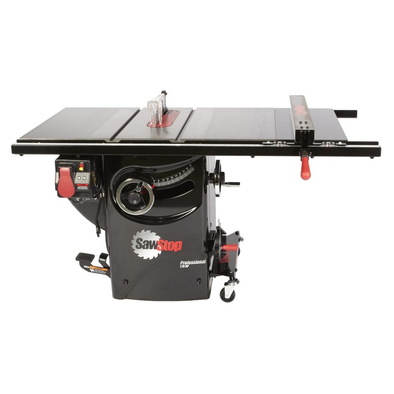 SAWSTOP Professional Cabinet Saw PCS 3HP 230V 60Hz 30" Premium Fence System