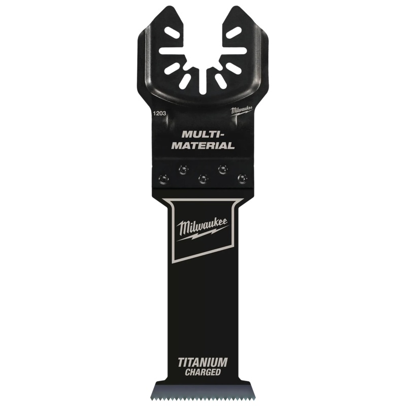MILWAUKEE 1-1/4" Universal Fit OPEN-LOK TITANIUM CHARGED Bi-Metal Multi-Material Blade