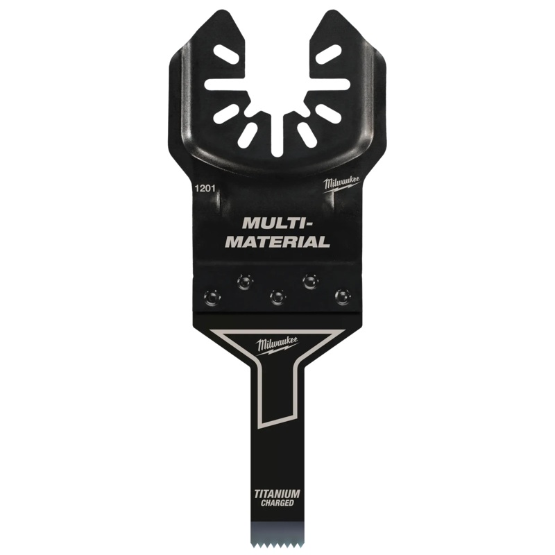 MILWAUKEE 3/8" Universal Fit OPEN-LOK TITANIUM CHARGED Bi-Metal Multi-Material Blade