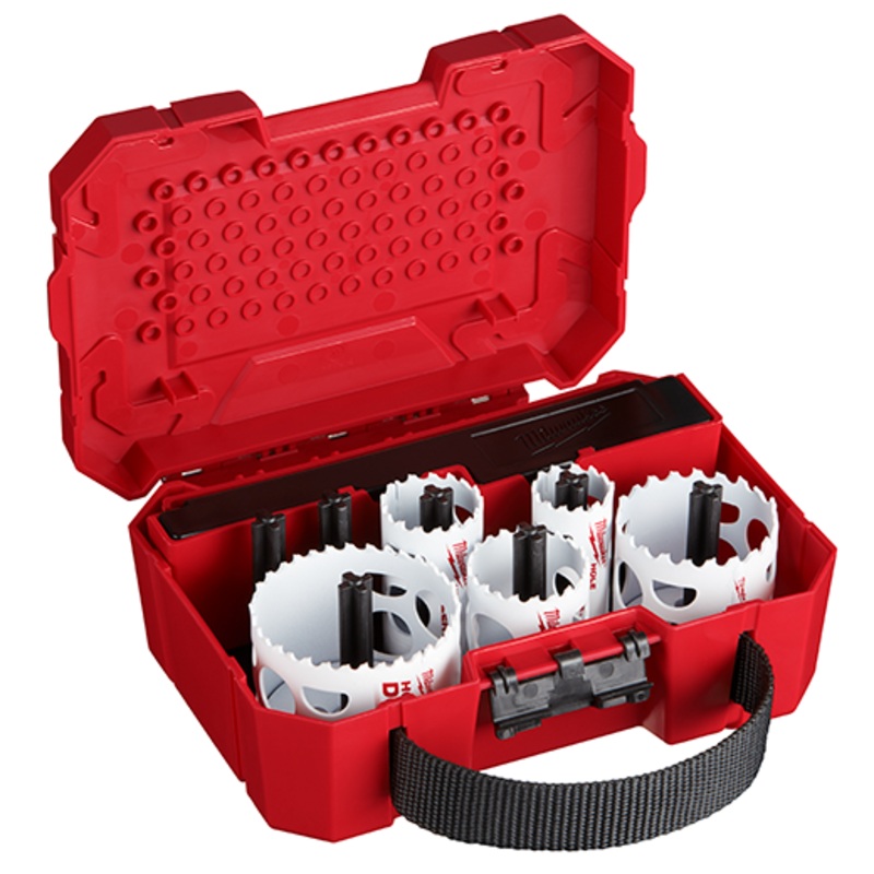 MILWAUKEE 9 PC. HOLE DOZER Large Diameter Hole Saw Kit