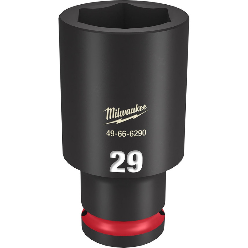 MILWAUKEE SHOCKWAVE Impact Duty 1/2" Drive 29MM Deep 6 Point Socket