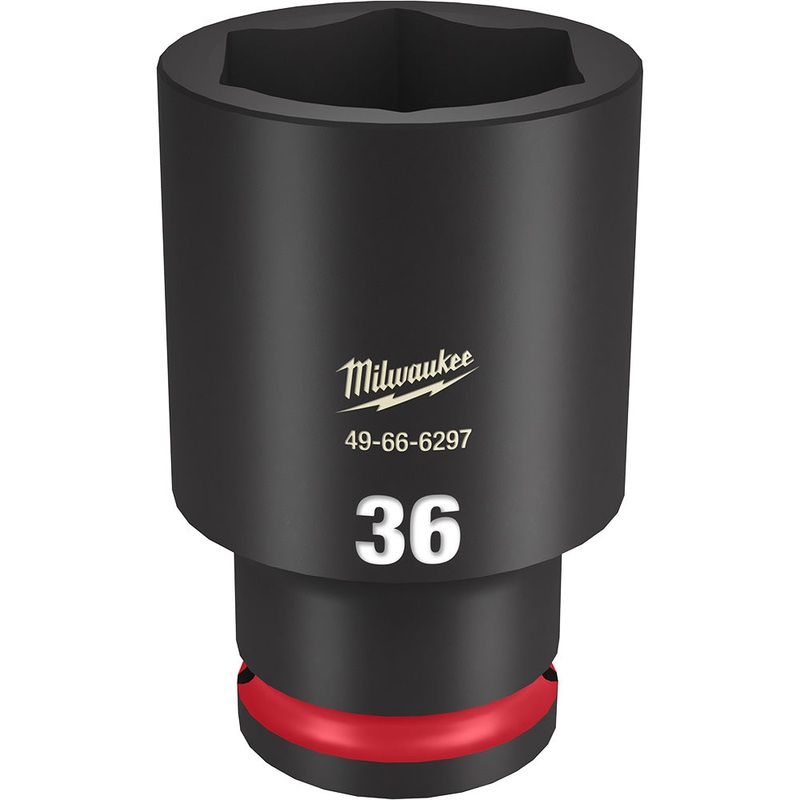MILWAUKEE SHOCKWAVE Impact Duty 1/2" Drive 36MM Deep 6 Point Socket