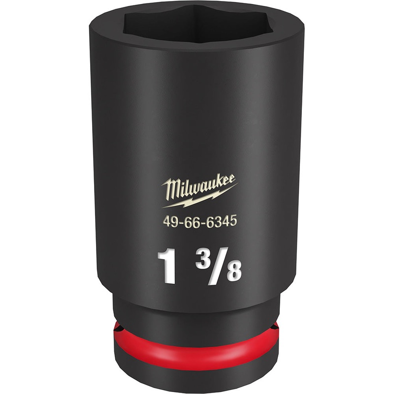 MILWAUKEE SHOCKWAVE Impact Duty 3/4" Drive 1-3/8" Deep 6 Point Socket
