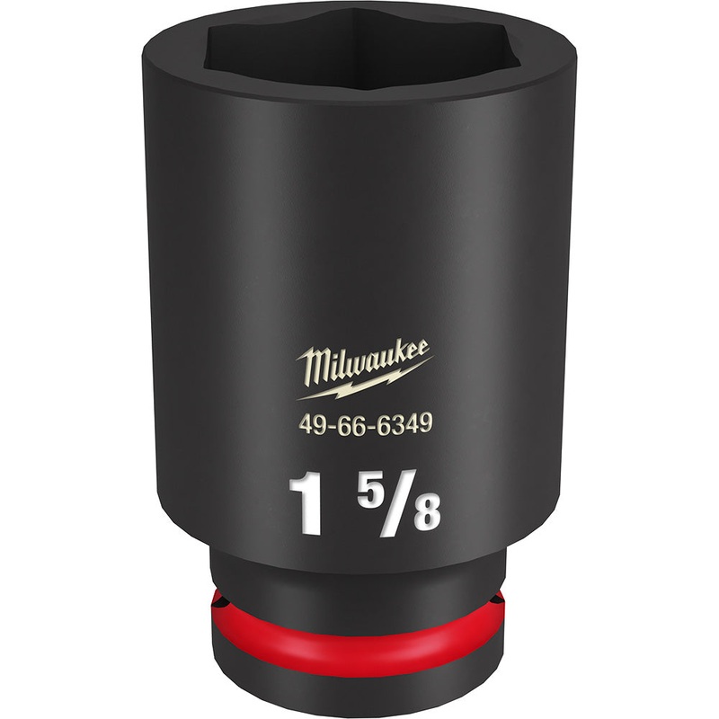 MILWAUKEE SHOCKWAVE Impact Duty 3/4" Drive 1-5/8" Deep 6 Point Socket