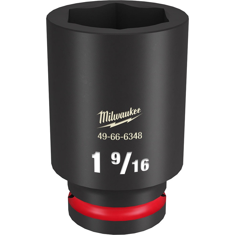 MILWAUKEE SHOCKWAVE Impact Duty 3/4" Drive 1-9/16" Deep 6 Point Socket