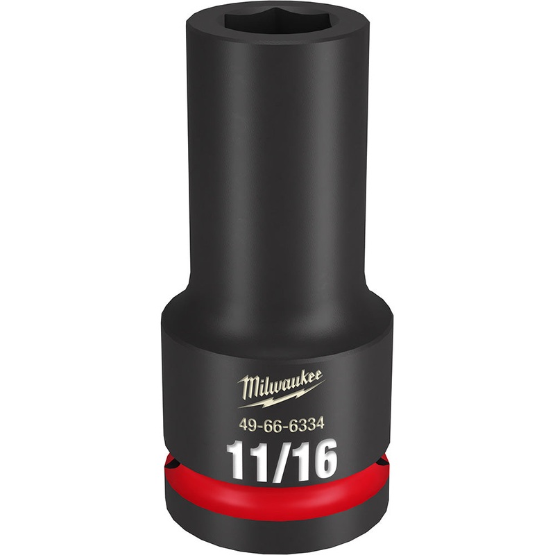 MILWAUKEE SHOCKWAVE Impact Duty 3/4" Drive 11/16" Deep 6 Point Socket