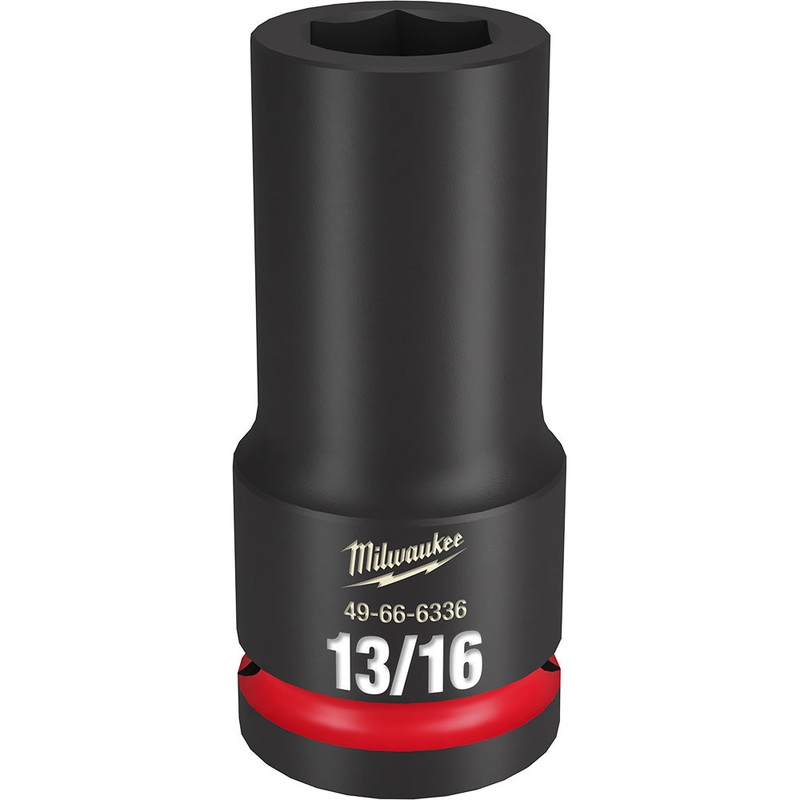 MILWAUKEE SHOCKWAVE Impact Duty 3/4" Drive 13/16" Deep 6 Point Socket