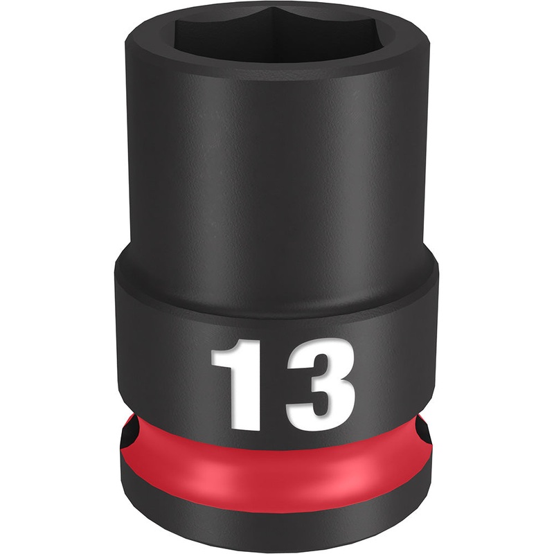 MILWAUKEE SHOCKWAVE Impact Duty 3/8" Drive 13MM Standard 6 Point Socket