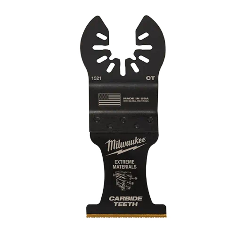 MILWAUKEE 1-3/8" Universal Fit OPEN-LOK Extreme Materials Titanium Enhanced Carbide Teeth Blade