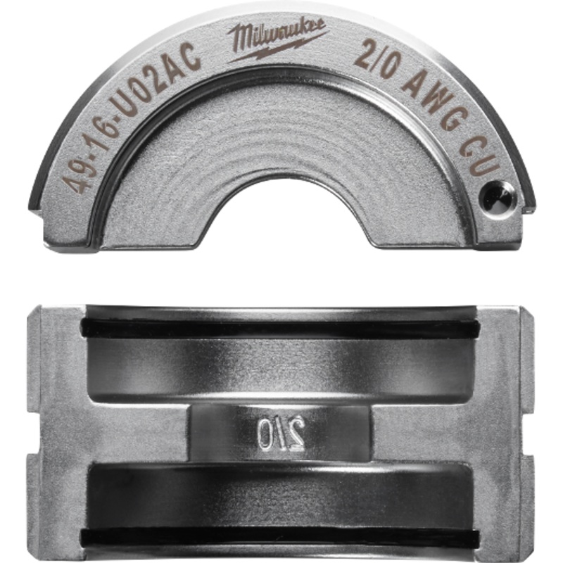 MILWAUKEE 2/0 AWG COPPER U Style Die