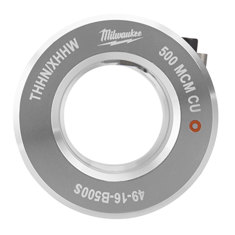 MILWAUKEE 500 MCM S Cable Stripper Copper THHN / XHHW Bushing