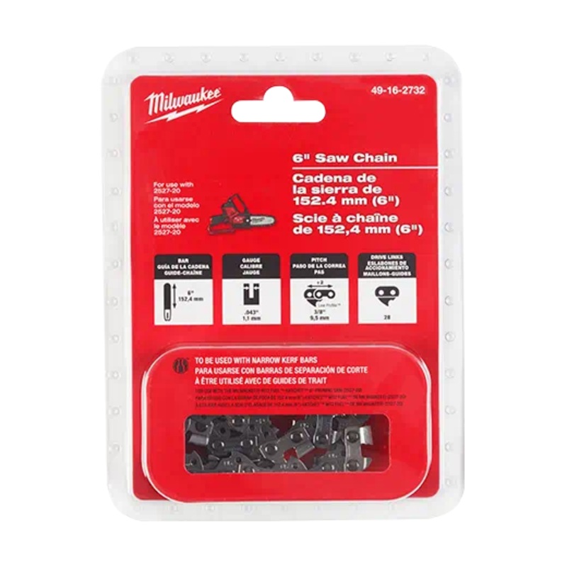 MILWAUKEE 6" Pruning Saw Chain