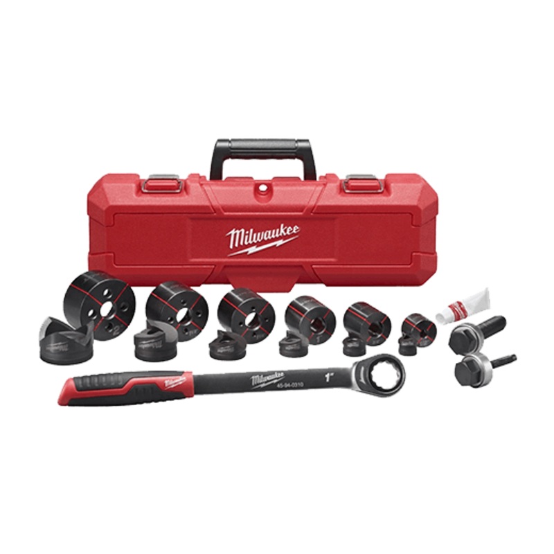 MILWAUKEE EXACT 1/2" - 2" Hand Ratchet Knockout Set