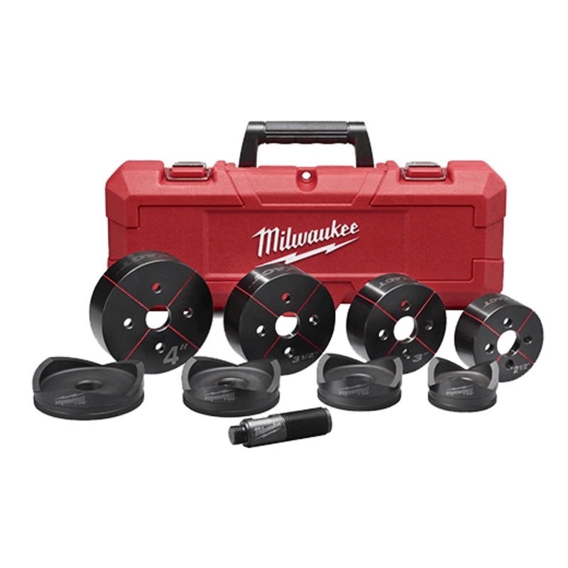 MILWAUKEE EXACT 2-1/2" - 4" Knockout Set