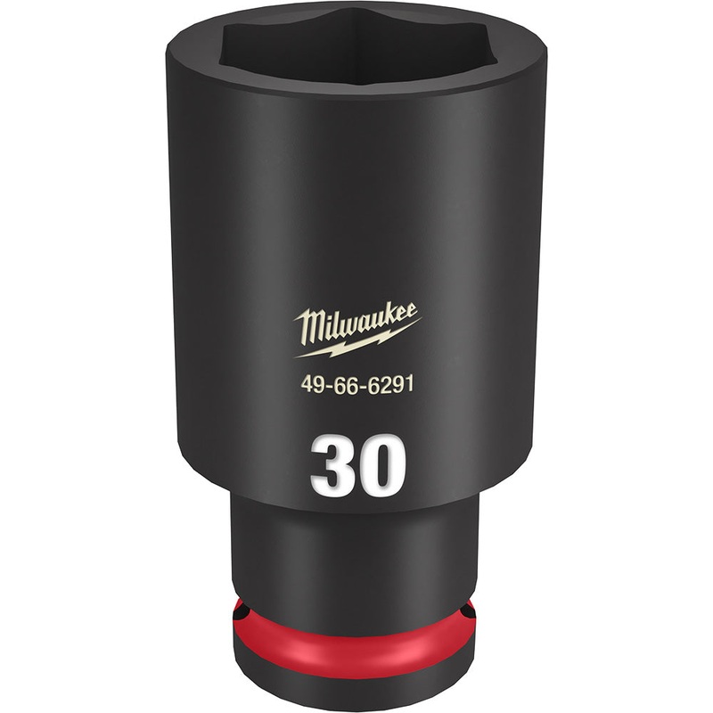 MILWAUKEE SHOCKWAVE Impact Duty 1/2" Drive 30MM Deep 6 Point Socket