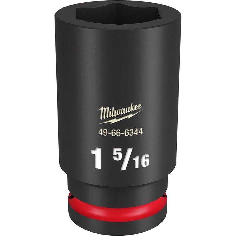 MILWAUKEE SHOCKWAVE Impact Duty 3/4" Drive 1-5/16" Deep 6 Point Socket
