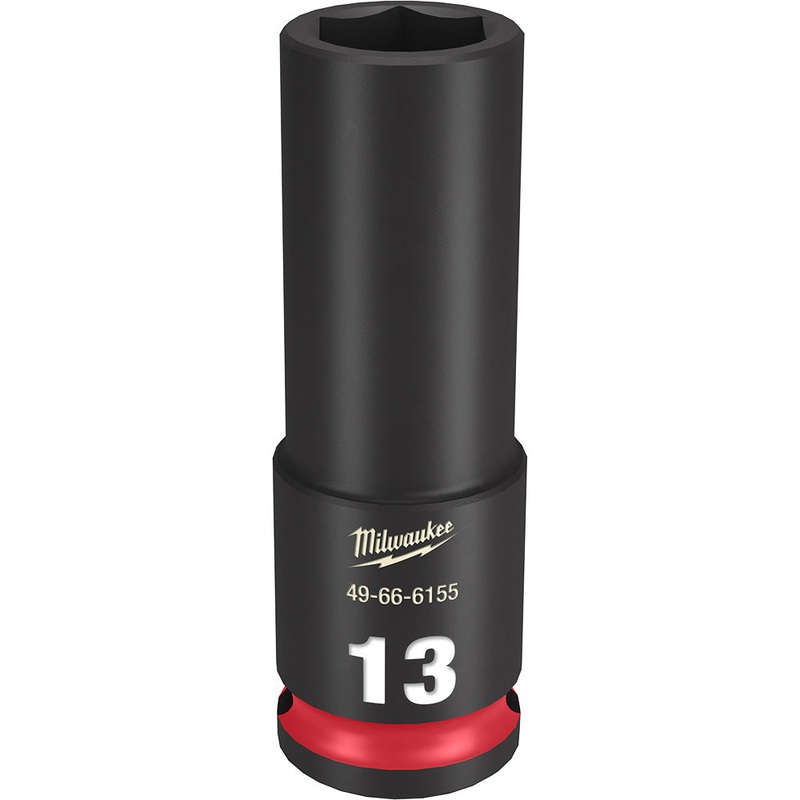 MILWAUKEE SHOCKWAVE Impact Duty 3/8" Drive 13MM Deep 6 Point Socket