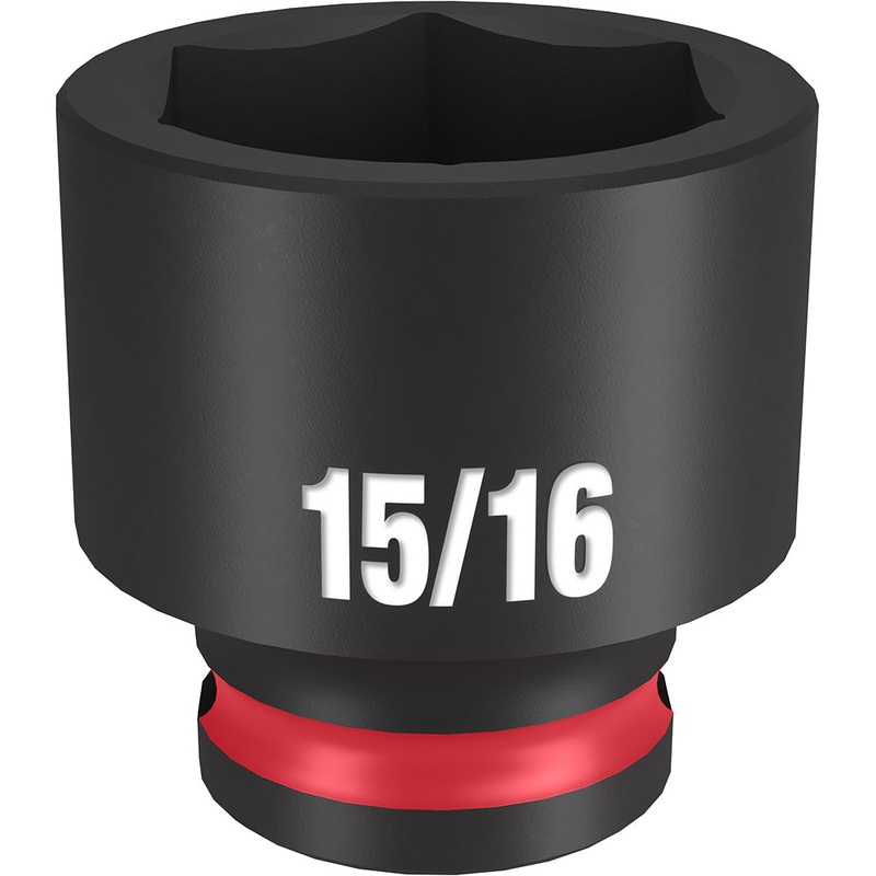 MILWAUKEE SHOCKWAVE Impact Duty 3/8" Drive 15/16" Standard 6 Point Socket