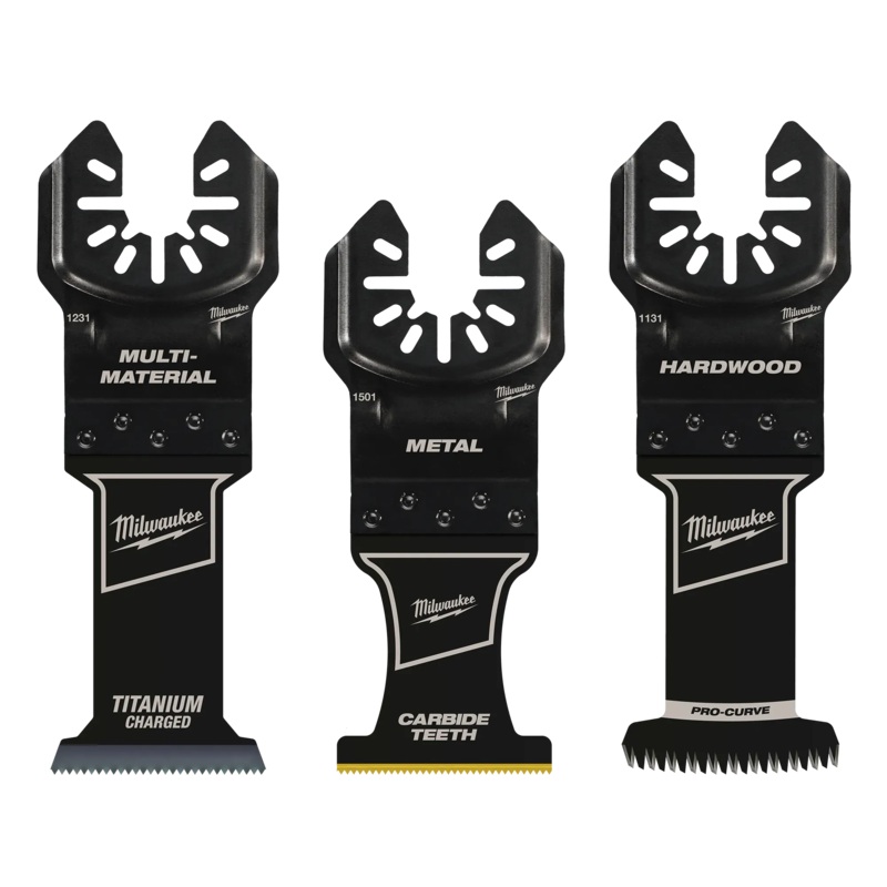 MILWAUKEE 3 PC. OPEN-LOK All-Purpose Multi-Tool Blade Variety Pack
