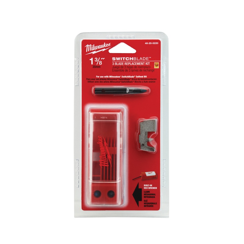 MILWAUKEE SWITCHBLADE 3 Blade Replacement 1-3/8" Kit