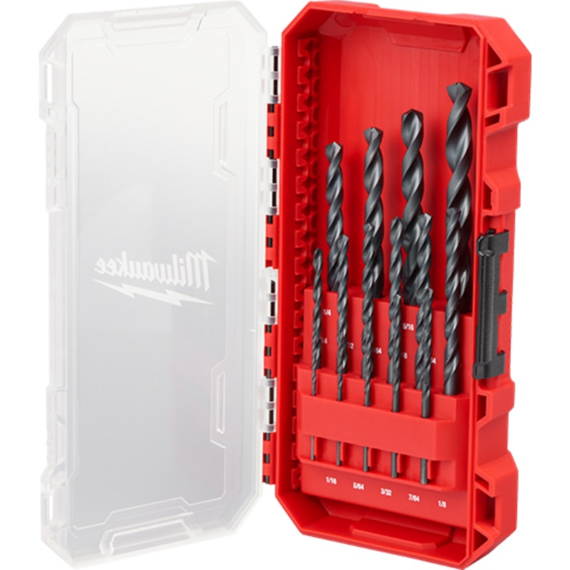 MILWAUKEE 15 PC. THUNDERBOLT Black Oxide Drill Bit Set