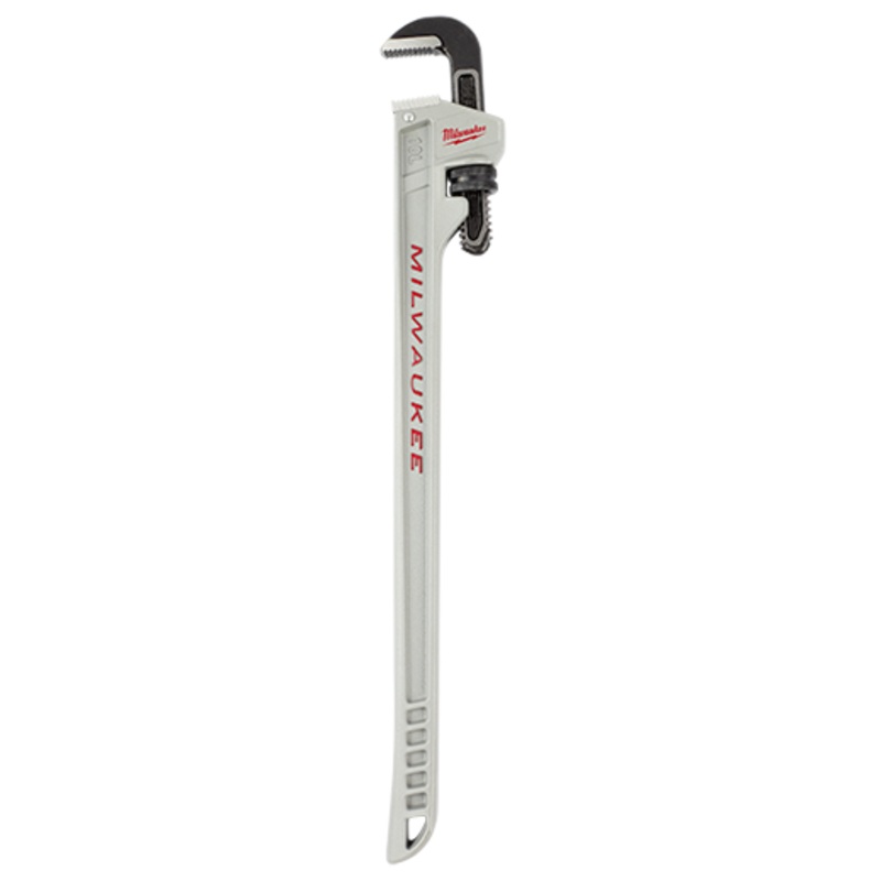MILWAUKEE 10L Aluminum Pipe Wrench w/ POWERLENGTH Handle
