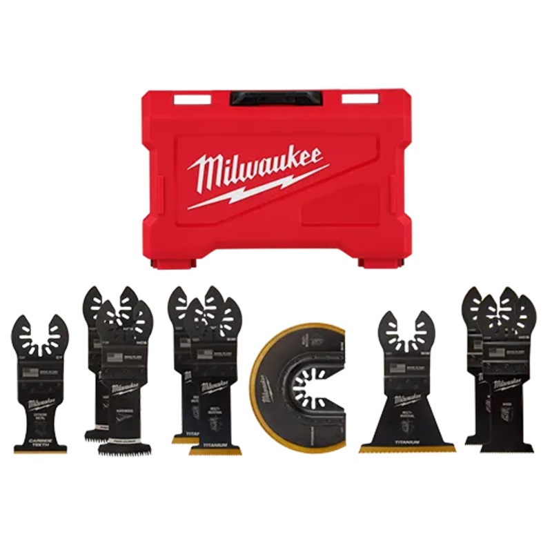 MILWAUKEE 9 PC. OPEN-LOK Multi-Tool Blade Variety Kit