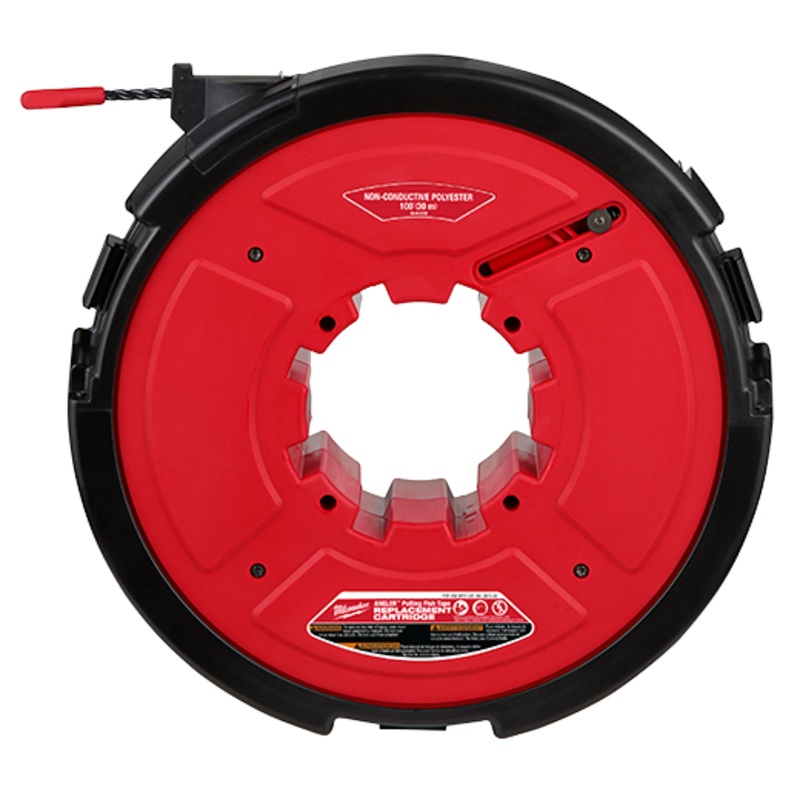 MILWAUKEE M18 FUEL ANGLER 100' Non-Conductive Polyester Pulling Fish Tape Replacement Cartridge