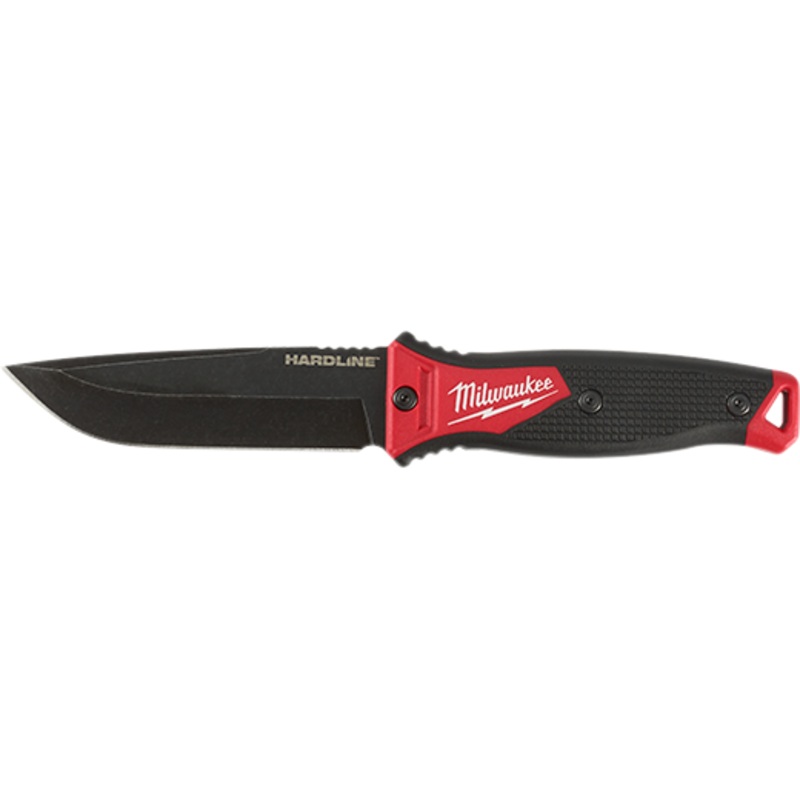 MILWAUKEE 5" HARDLINE Fixed Blade Knife
