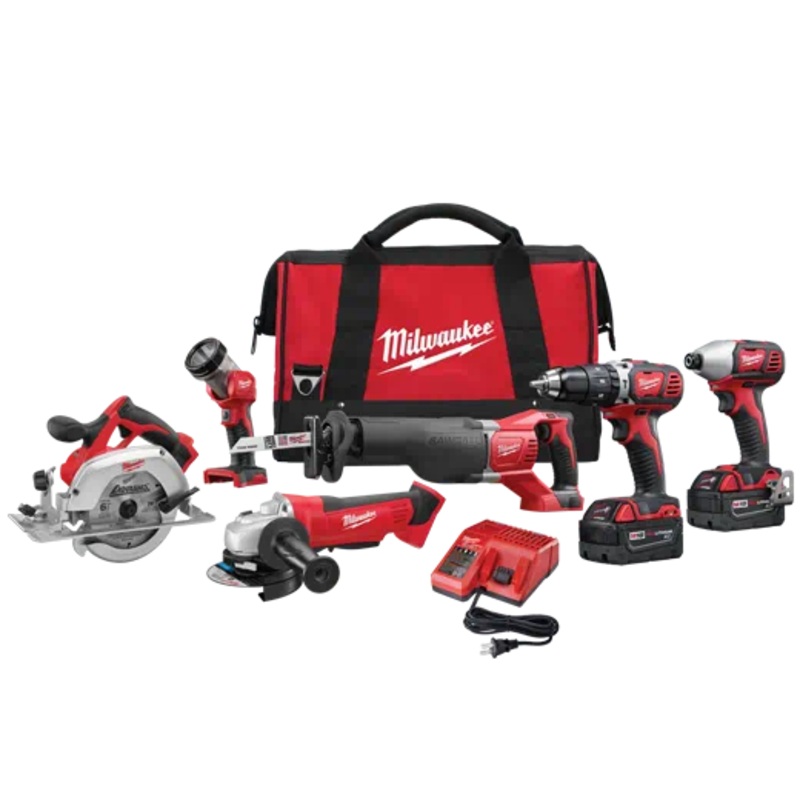 MILWAUKEE M18 6 Tool Combo Kit