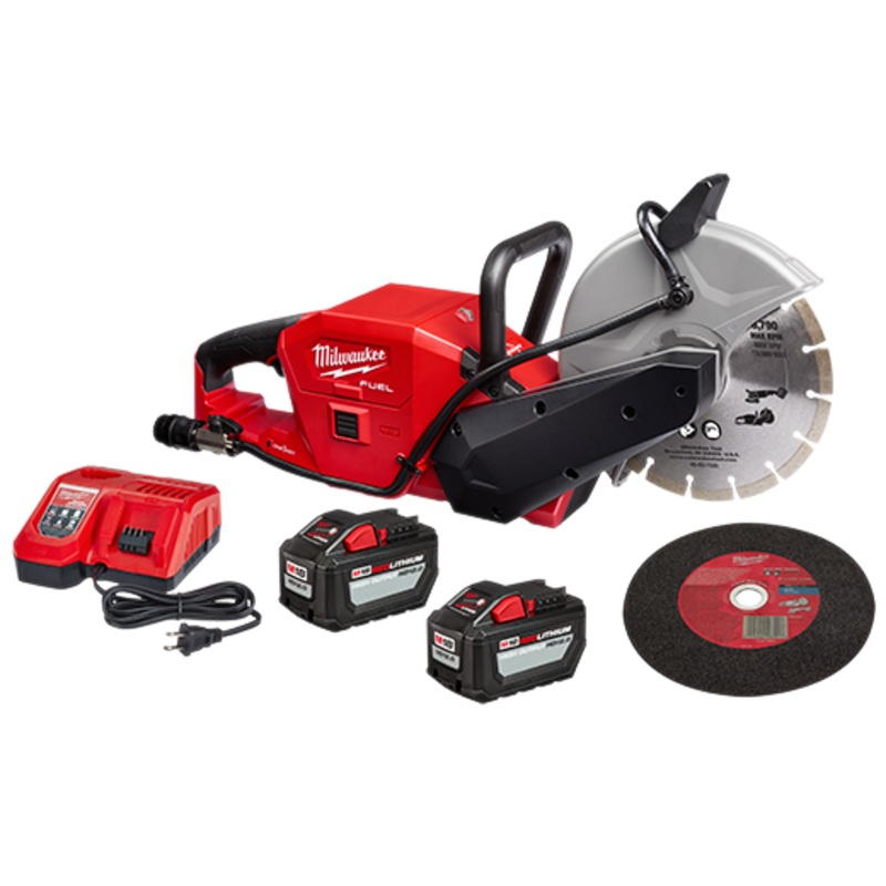 MILWAUKEE M18 FUEL 9" Cut-Off Saw w/ ONE-KEY Kit