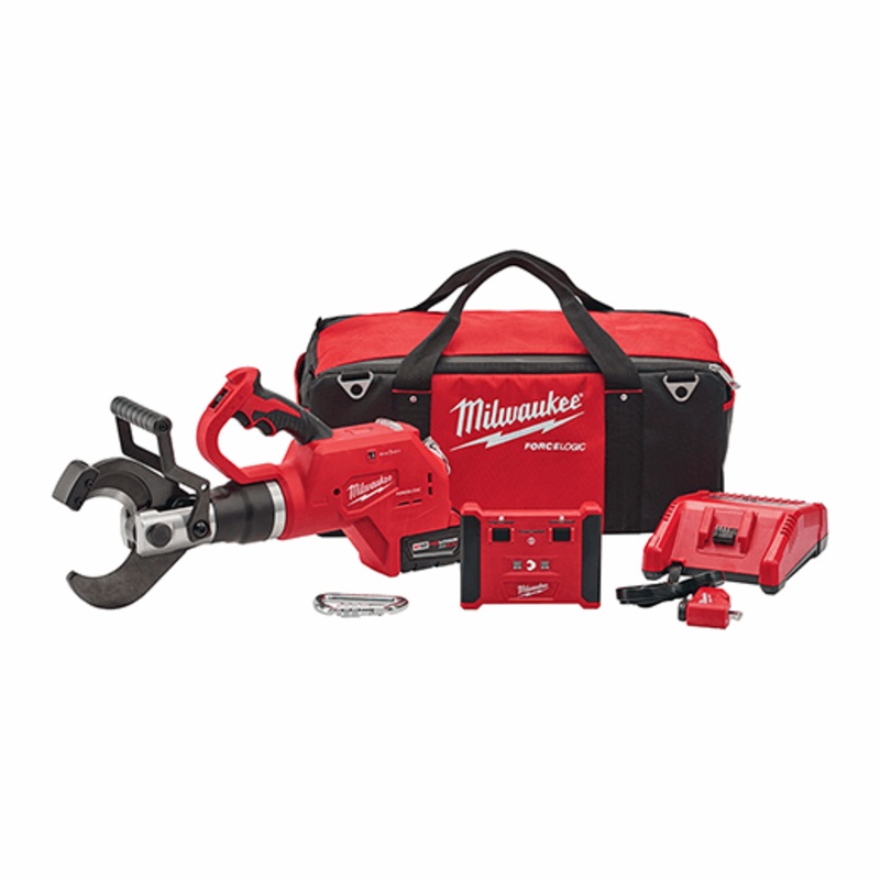 MILWAUKEE M18 FORCE LOGIC 3" Underground Cable Cutter Kit w/ Wireless Remote